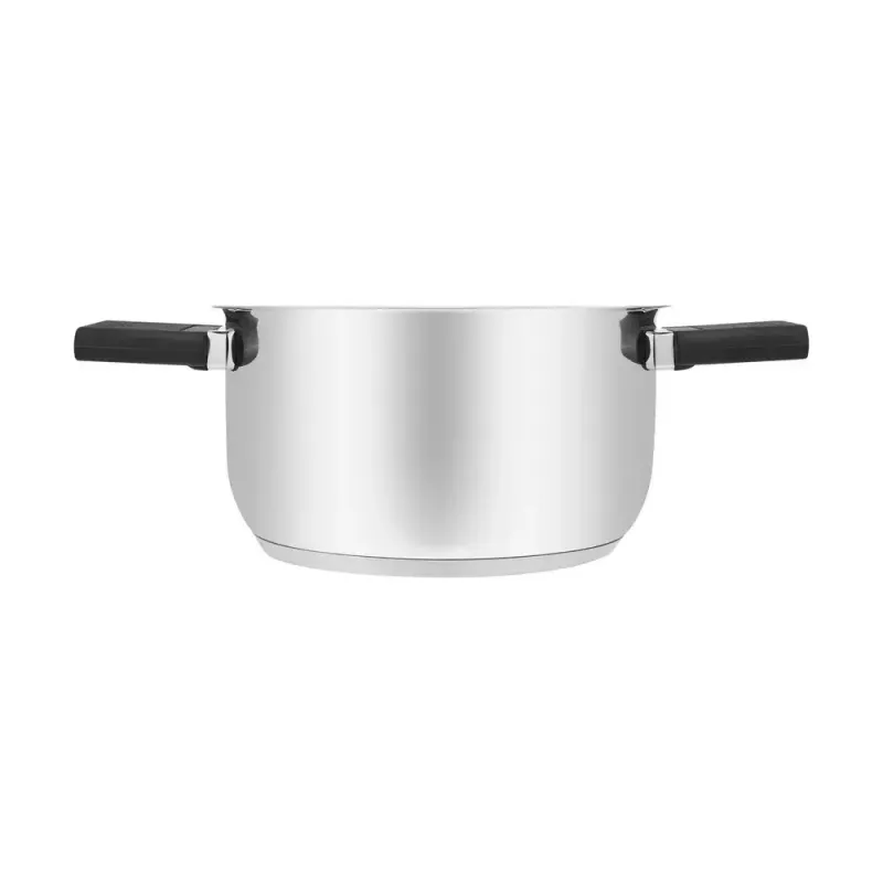 Resto Kitchenware Anser 2,5 l apaļš katls, melns, nerūsējošais tērauds