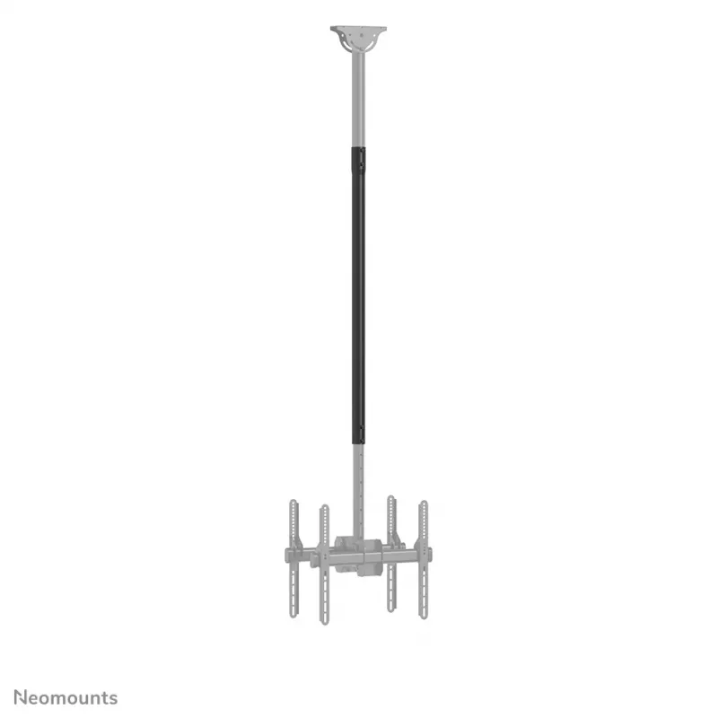 Neomounts NS-EP100Melns pagarinātājs TV griestu stiprinājumam - augstums 107,5 cm