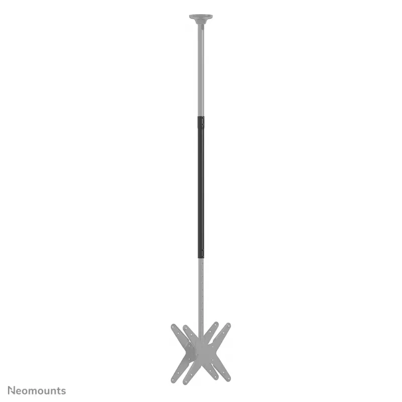 Neomounts NS-EP100Melns pagarinātājs TV griestu stiprinājumam - augstums 107,5 cm