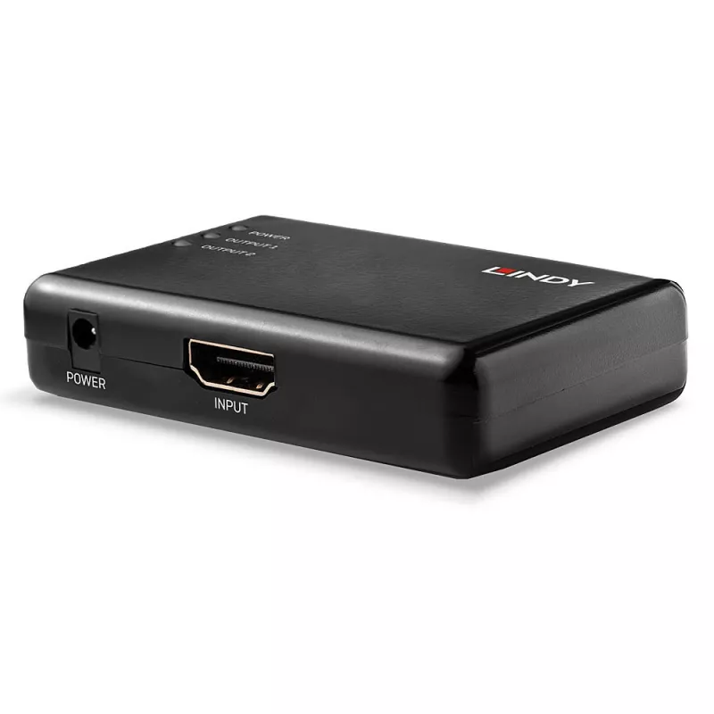 Lindy 2 Port HDMI 10.2G sadalītājs, kompakts