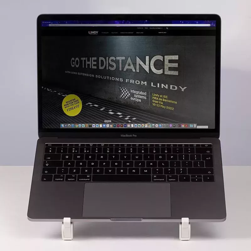 Portatīvā datora statīvs Lindy Folding Laptop Riser