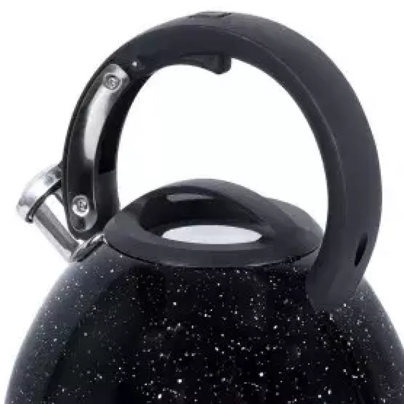 Elektriskā tējkanna RESTO 90604 — 2,7 L, 2200 W, melna, 195×195×240 mm