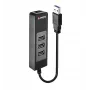 USB centrmezgls un Gigabit Ethernet pārveidotājs Lindy 43176