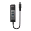 USB centrmezgls un Gigabit Ethernet pārveidotājs Lindy 43176