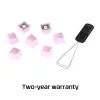 Tastatūras vāciņš HyperX Rubber Keycaps Gaming Accessory Kit rozā US izkārtojums HyperX un Cherry MX stila slēdžiem