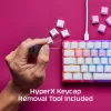 Tastatūras vāciņš HyperX Rubber Keycaps Gaming Accessory Kit rozā US izkārtojums HyperX un Cherry MX stila slēdžiem