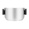 Resto Kitchenware Anser 3,2 l apaļa, melna nerūsējošā tērauda panna