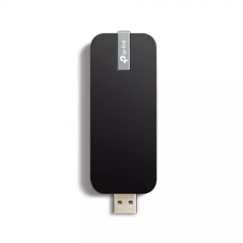 TP-Link AC1300 bezvadu divjoslu USB Wi-Fi adapteris, Bezvadu, USB, WLAN, Wi-Fi 5 (802.11ac), 867 Mbit/s, Melns