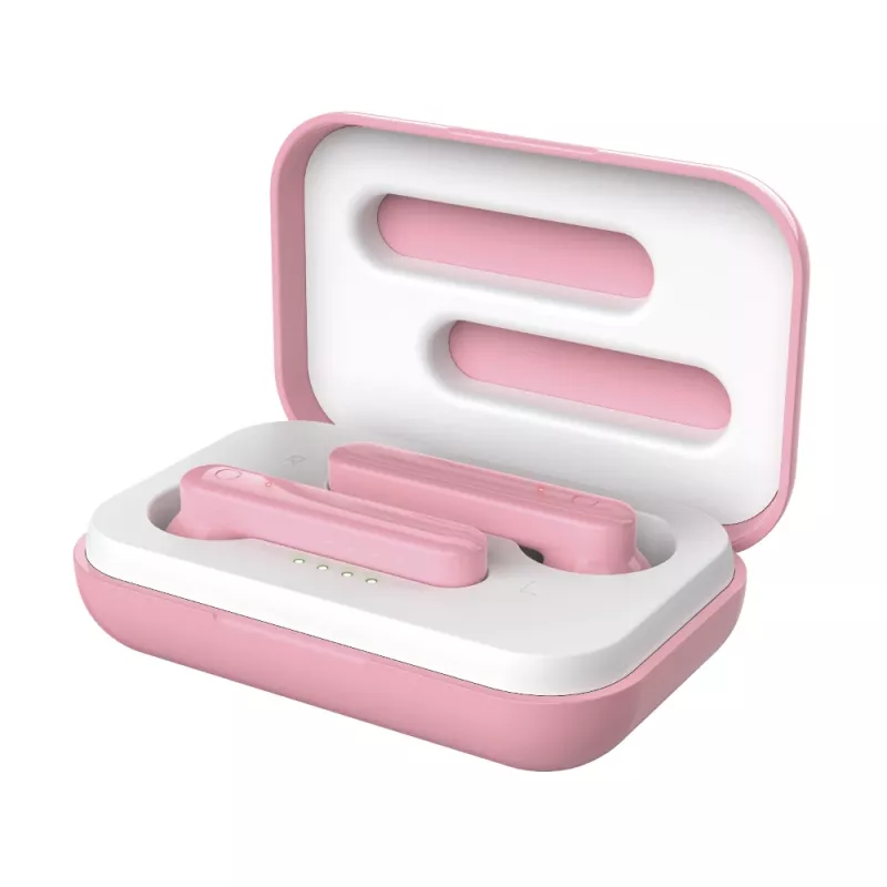 Trust Primo austiņas True Wireless Stereo (TWS) Ievietojamās zvani/mūzika Bluetooth rozā