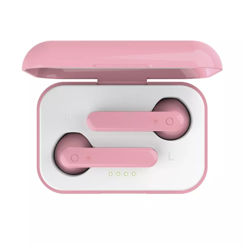 Trust Primo austiņas True Wireless Stereo (TWS) Ievietojamās zvani/mūzika Bluetooth rozā