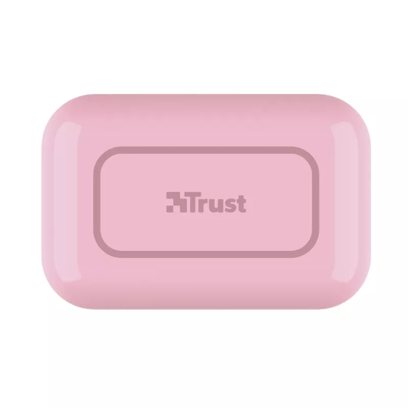 Trust Primo austiņas True Wireless Stereo (TWS) Ievietojamās zvani/mūzika Bluetooth rozā