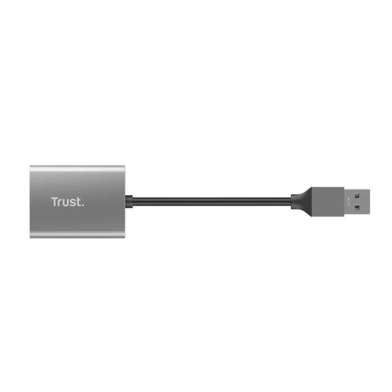 Trust Dalyx karšu lasītājs USB 3.2 Gen 1 (3.1 Gen 1) Alumīnijs