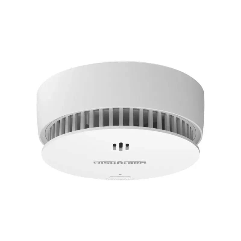 Dūmu signalizators WisuAlarm HY-SA20A darbināms ar baterijām CE-CPR sertificēts