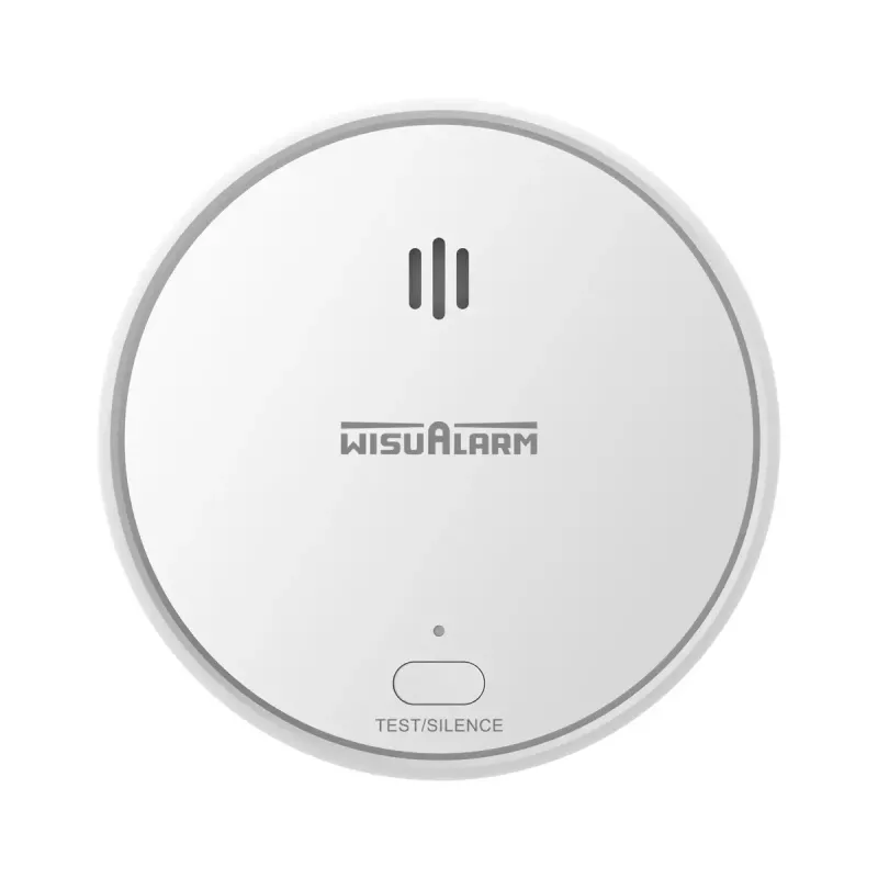 Dūmu signalizators WisuAlarm HY-SA20A darbināms ar baterijām CE-CPR sertificēts