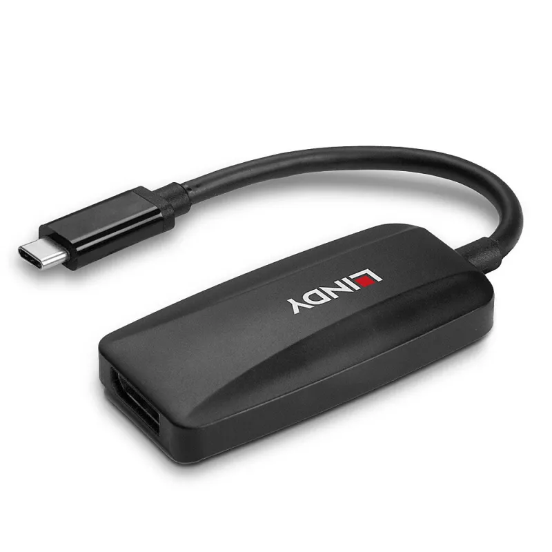 USB Type C uz DisplayPort pārveidotājs Lindy 43337