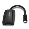 USB Type C uz DisplayPort pārveidotājs Lindy 43337