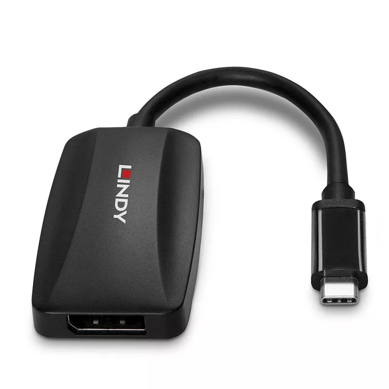 USB Type C uz DisplayPort pārveidotājs Lindy 43337