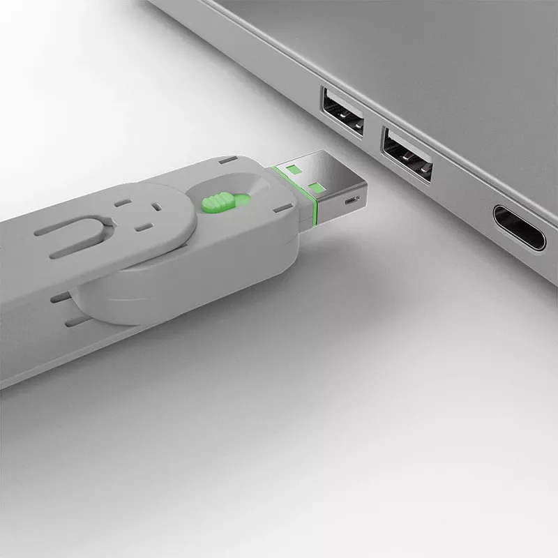 Porta bloķētājs Lindy USB Port Blocker, iepakojumā 4 gab., zaļš