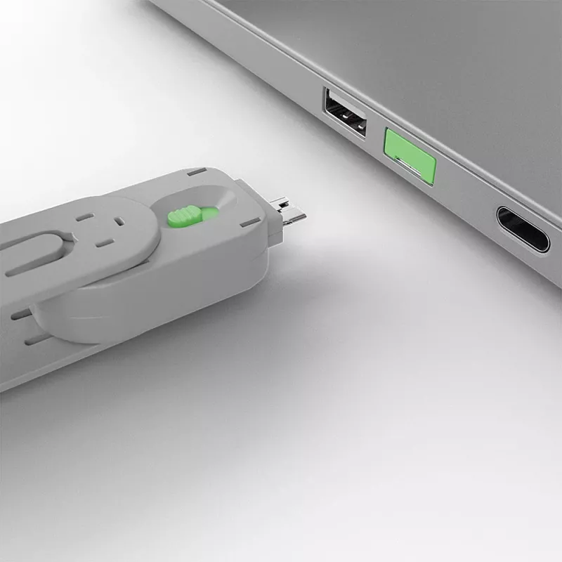 Porta bloķētājs Lindy USB Port Blocker, iepakojumā 4 gab., zaļš