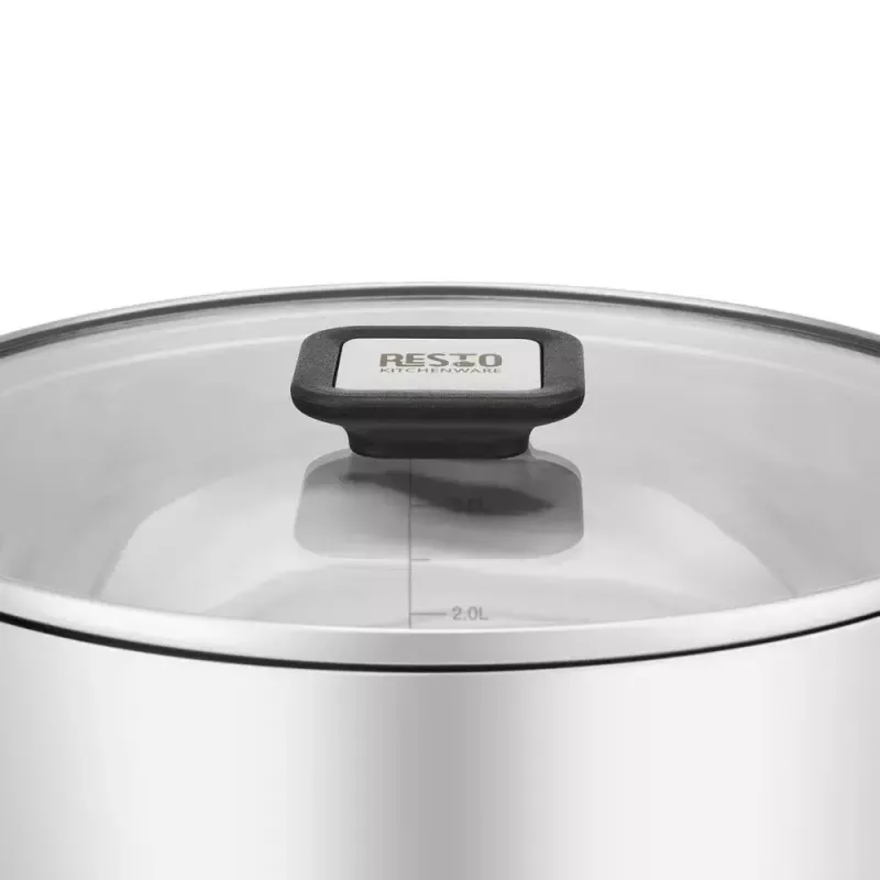 Resto Kitchenware Anser 4,4 L Apaļš melns nerūsējošais tērauds