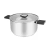 Resto Kitchenware Anser 4,4 L Apaļš melns nerūsējošais tērauds