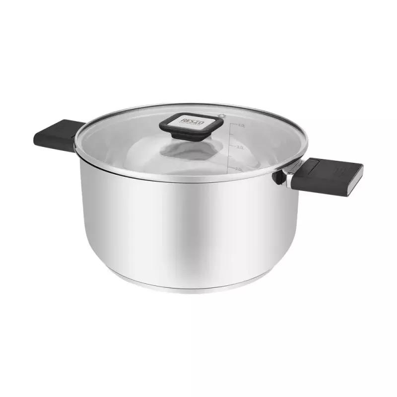 Resto Kitchenware Anser 4,4 L Apaļš melns nerūsējošais tērauds