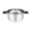 Resto Kitchenware Anser 4,4 L Apaļš melns nerūsējošais tērauds