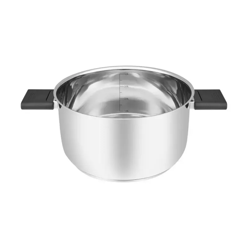 Resto Kitchenware Anser 4,4 L Apaļš melns nerūsējošais tērauds