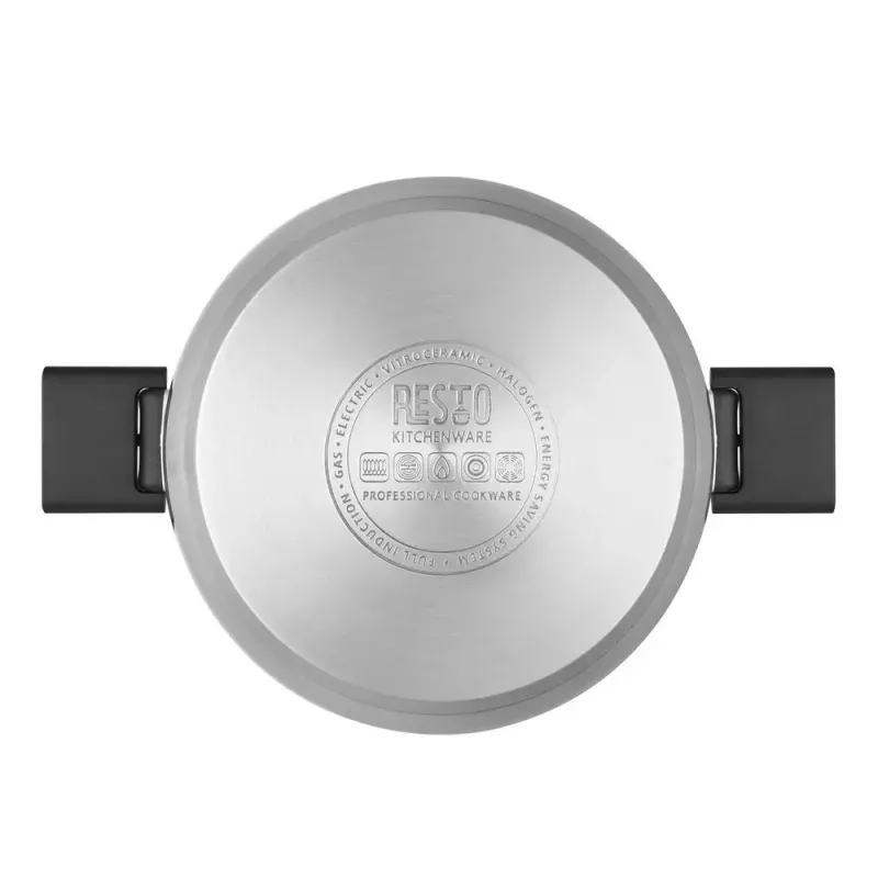 Resto Kitchenware Anser 4,4 L Apaļš melns nerūsējošais tērauds