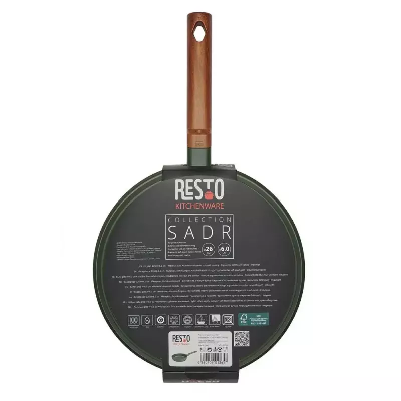 Daudzfunkciju panna Resto Kitchenware Sadr Apaļa