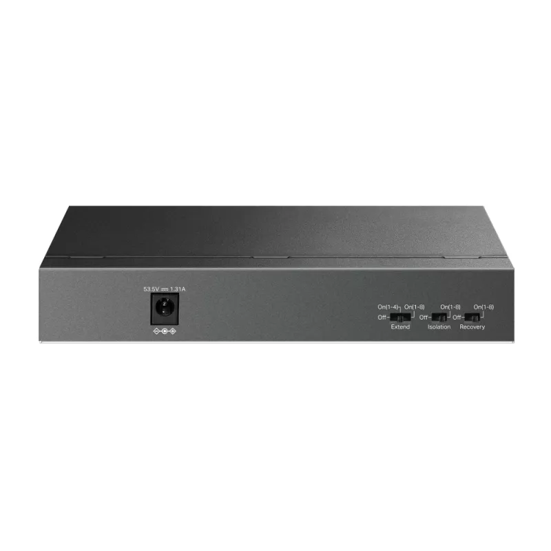 TP-Link LiteWave LS109P tīkla komutators Nepārvaldīts Fast Ethernet (10/100) Power over Ethernet (PoE) Melns