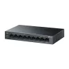 TP-Link LiteWave LS109P tīkla komutators Nepārvaldīts Fast Ethernet (10/100) Power over Ethernet (PoE) Melns
