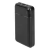 Pārnēsājamais ārējais akumulators Rivacase VA2102 litija polimēra 20000 mAh, Quick Charge 3.0, 2×USB-A + 1×USB-C, 22,5 W, melns