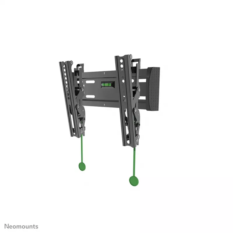 Neomounts NM-W125Melns TV sienas stiprinājums 10-40 collām - paceļams, 101,6 cm (40 collas), 75 x 75 mm, 200 x 200 mm, 0 - 15°, Tērauds, Melns