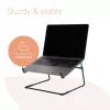 R-Go Tools klēpjdatora statīvs R-Go Steel Office, piemērots 10-22 collām, melns