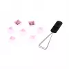 HyperX Full key Set Keycaps - PBT (Pink), tastatūras vāciņš, Termoplastiskais poliesteris (PBT), 145 mm, 129 mm, 246 g, Rozā