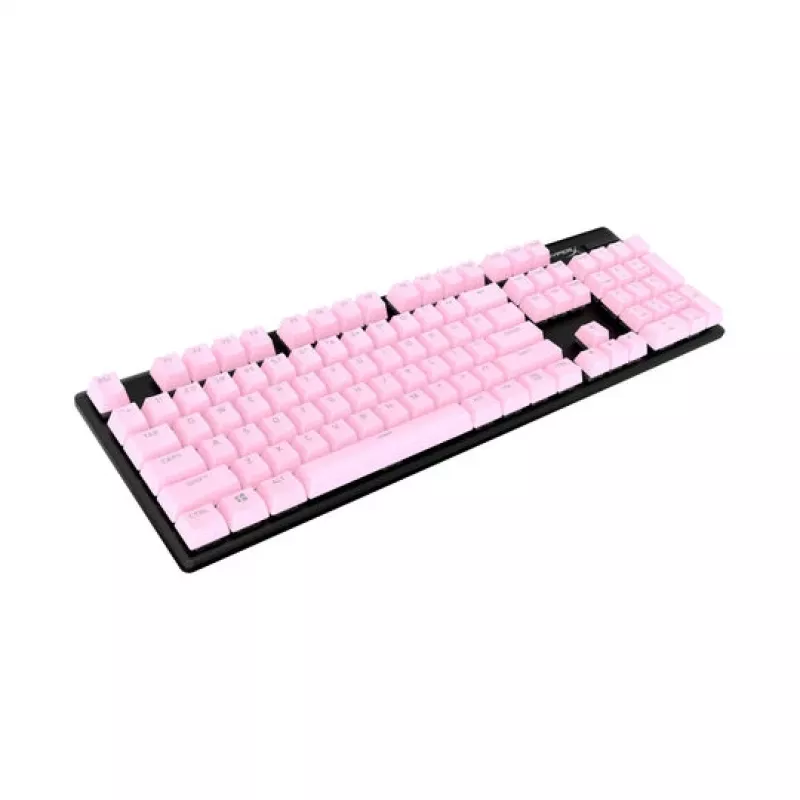 HyperX Full key Set Keycaps - PBT (Pink), tastatūras vāciņš, Termoplastiskais poliesteris (PBT), 145 mm, 129 mm, 246 g, Rozā