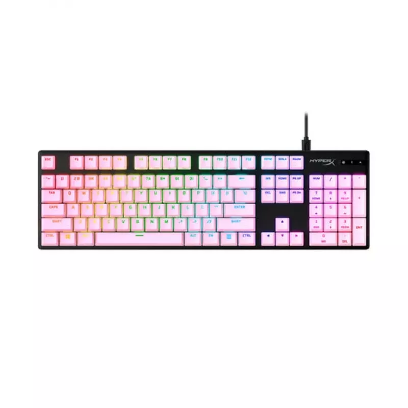 HyperX Full key Set Keycaps - PBT (Pink), tastatūras vāciņš, Termoplastiskais poliesteris (PBT), 145 mm, 129 mm, 246 g, Rozā