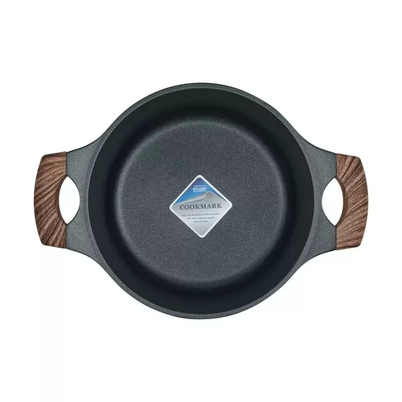 Resto Kitchenware Ran 2.4 L apaļa melna koka bļoda