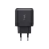 Maiņstrāvas lādētājs Trust Maxo 45W universāls melns 100-240V 20V USB-C