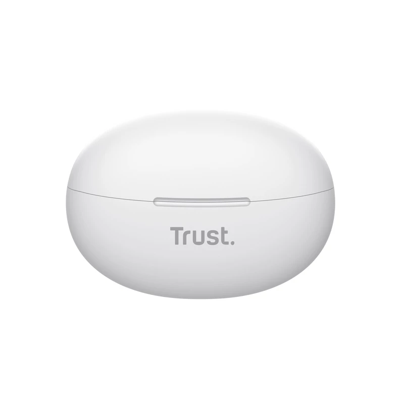Trust Yavi austiņas True Wireless Stereo (TWS) Ievietojamās Zvani/Mūzika USB Type-C Bluetooth Balts
