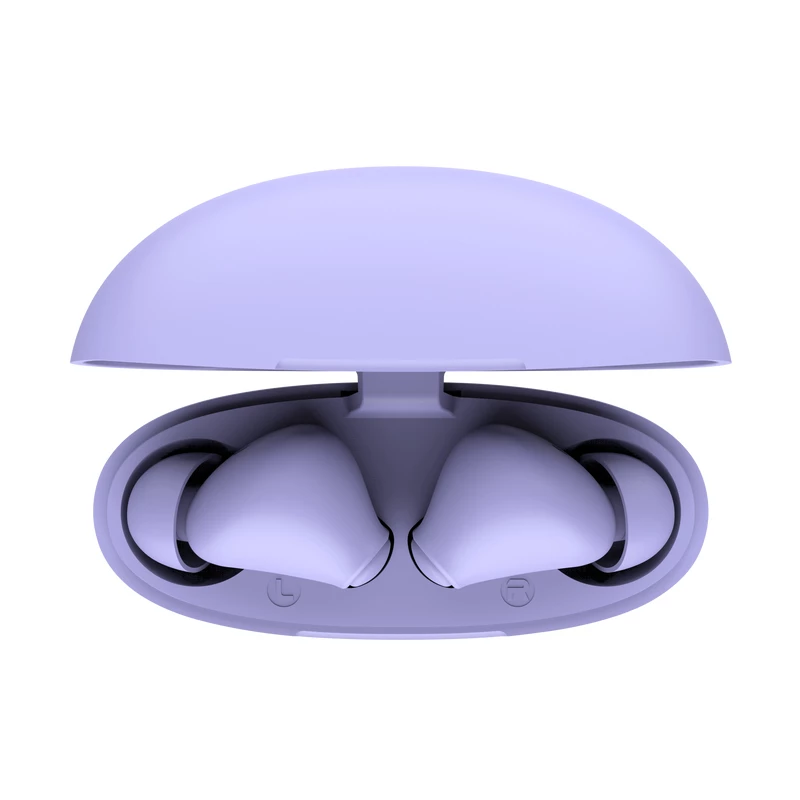 Trust Yavi austiņas True Wireless Stereo (TWS) Ievietojamās Zvani/Mūzika USB Type-C Bluetooth Violetas