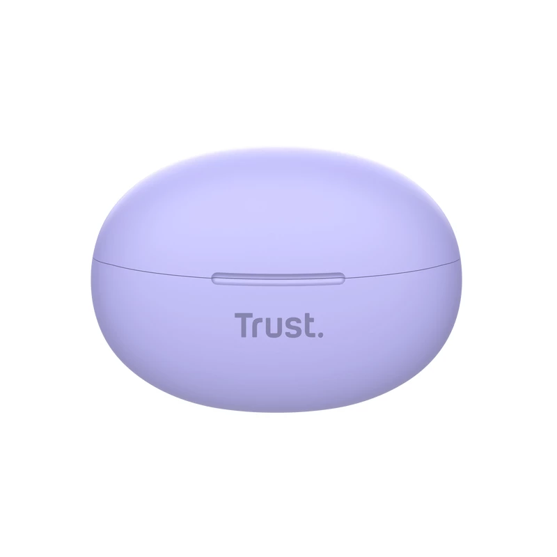 Trust Yavi austiņas True Wireless Stereo (TWS) Ievietojamās Zvani/Mūzika USB Type-C Bluetooth Violetas