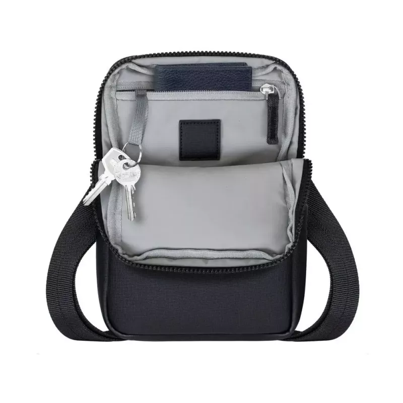 Messenger soma Rivacase 8810 planšetdatoriem līdz 20,3 cm (8 collas) — poliuretāns un poliesters, 0,28 kg