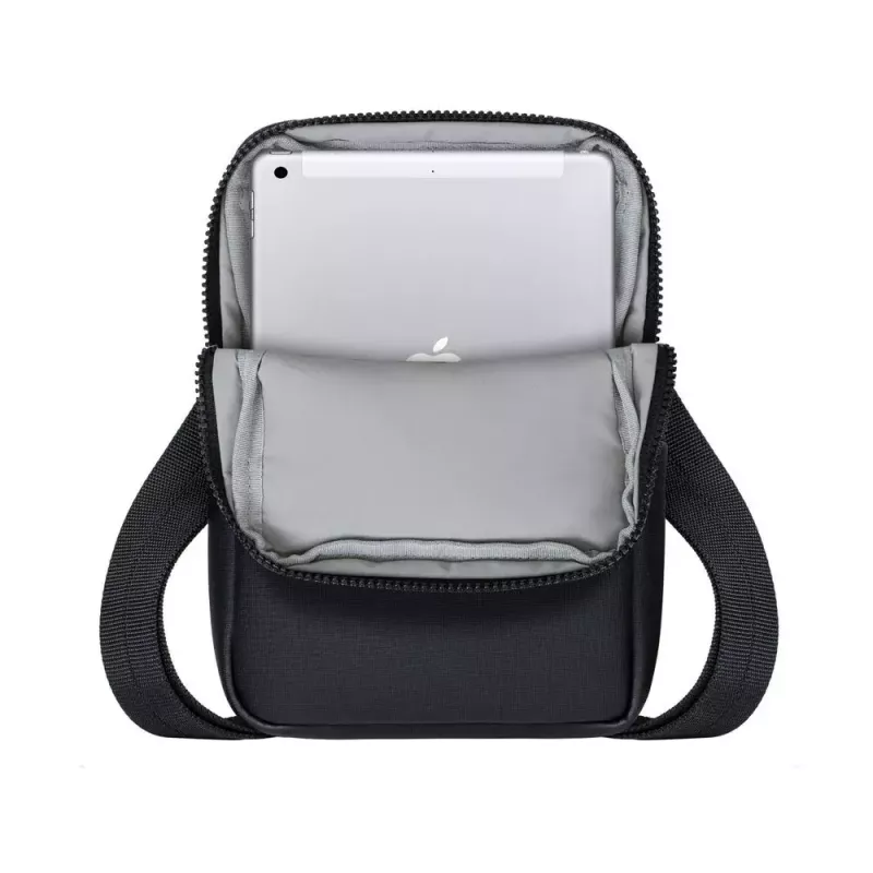 Messenger soma Rivacase 8810 planšetdatoriem līdz 20,3 cm (8 collas) — poliuretāns un poliesters, 0,28 kg