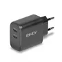 Lindy 65W USB 2 x Type C GaN lādētājs 73438