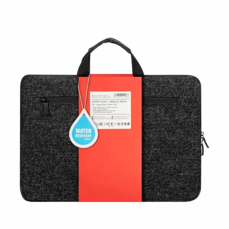 Uzmavas futrālis Rivacase 7916BKpele 39,6 cm 15,6 collas Pelēks