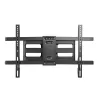 Sienas TV stiprinājums Gembird WM-80ST-02 — fiksēts/noliecams, 37 collas–80 collas, VESA līdz 600x400, 60 kg, melns