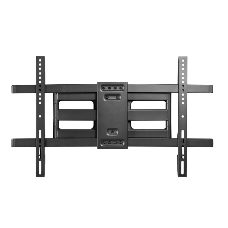 Sienas TV stiprinājums Gembird WM-80ST-02 — fiksēts/noliecams, 37 collas–80 collas, VESA līdz 600x400, 60 kg, melns