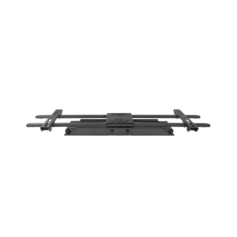 Sienas TV stiprinājums Gembird WM-80ST-02 — fiksēts/noliecams, 37 collas–80 collas, VESA līdz 600x400, 60 kg, melns